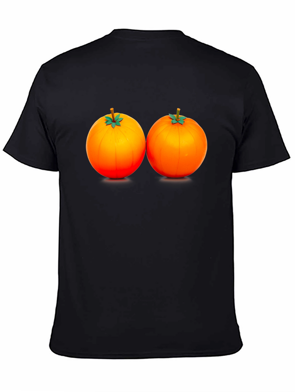 Novelty Orange Fruit T-Shirt - Fun & Unique