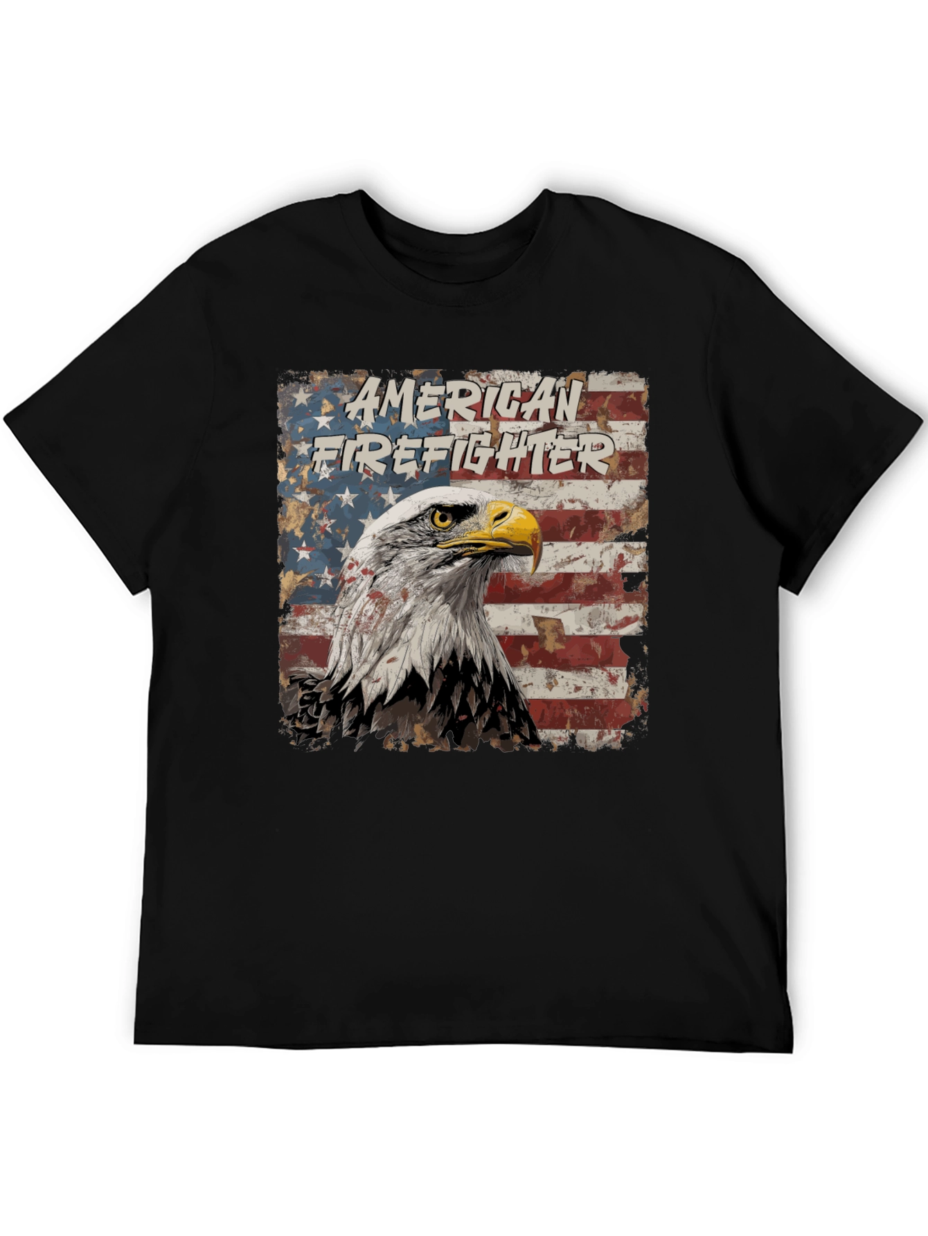 American Firefighter Eagle T-Shirt