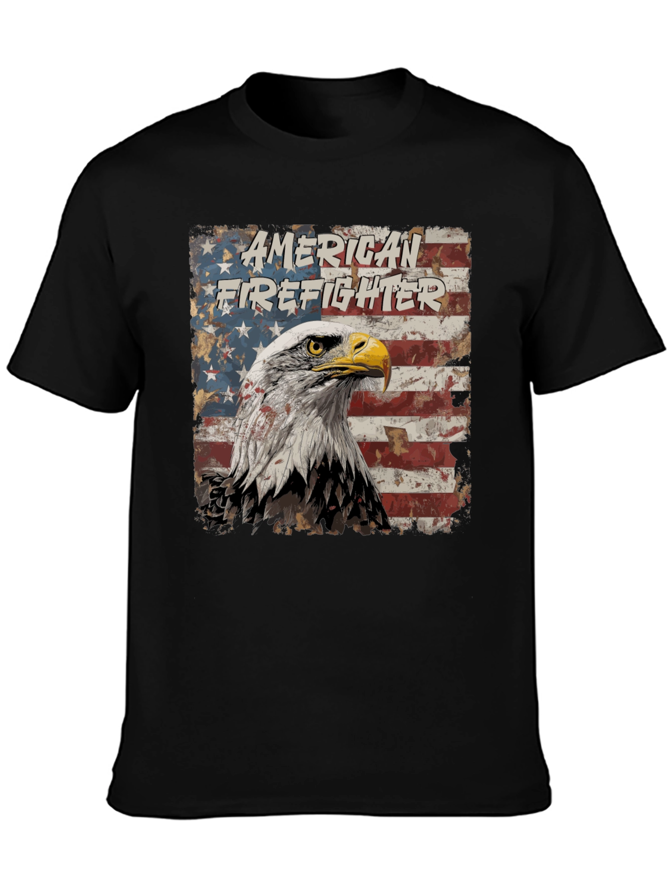 American Firefighter Eagle T-Shirt