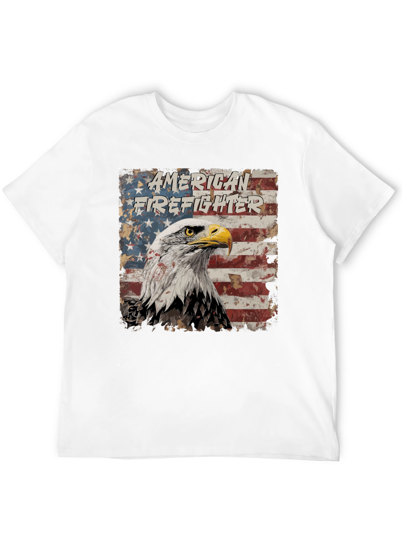 American Firefighter Eagle T-Shirt
