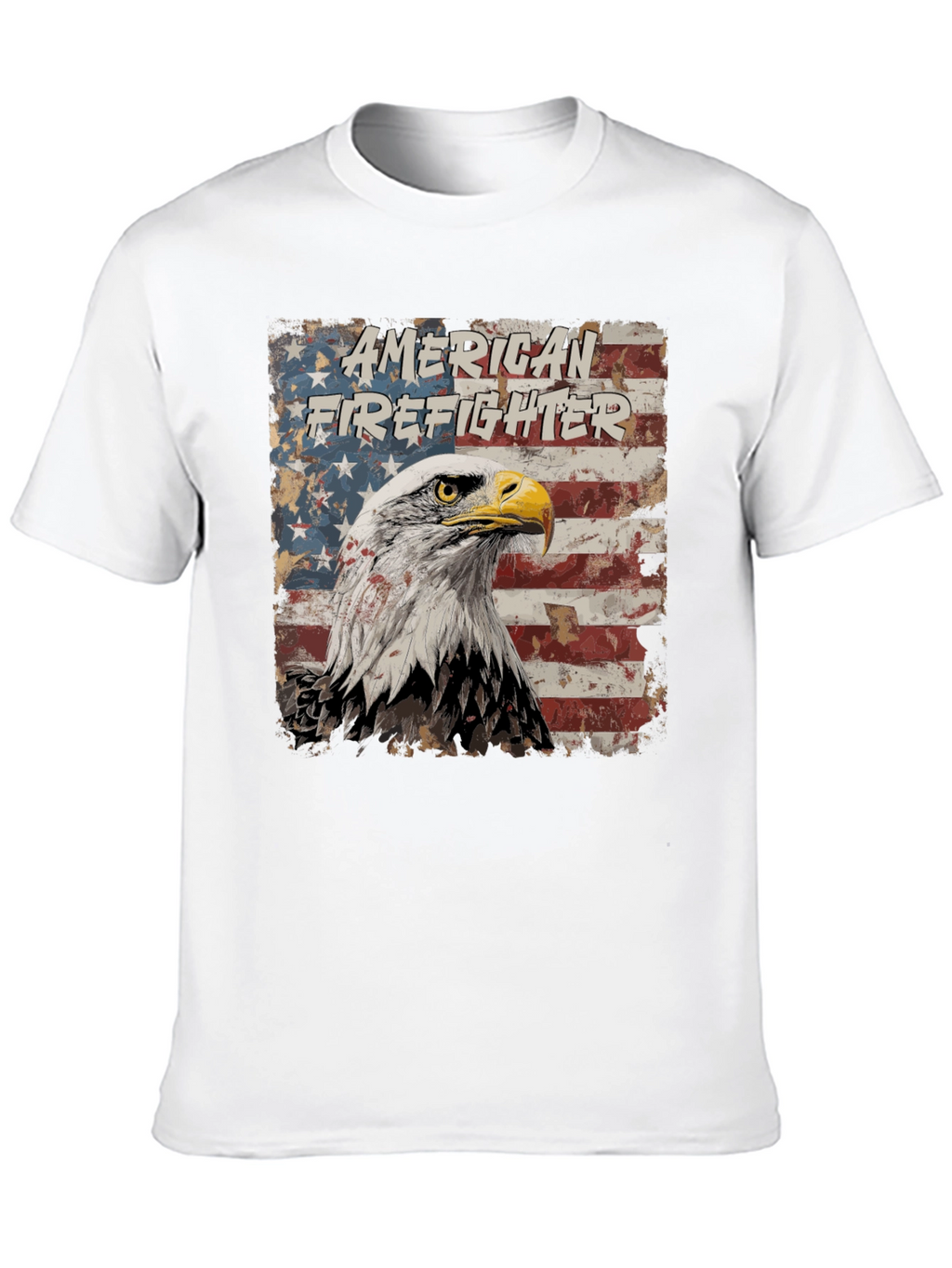 American Firefighter Eagle T-Shirt