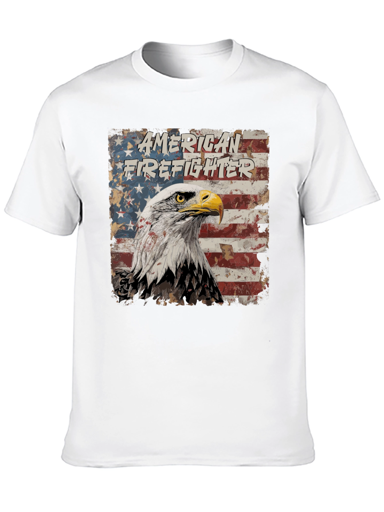 American Firefighter Eagle T-Shirt