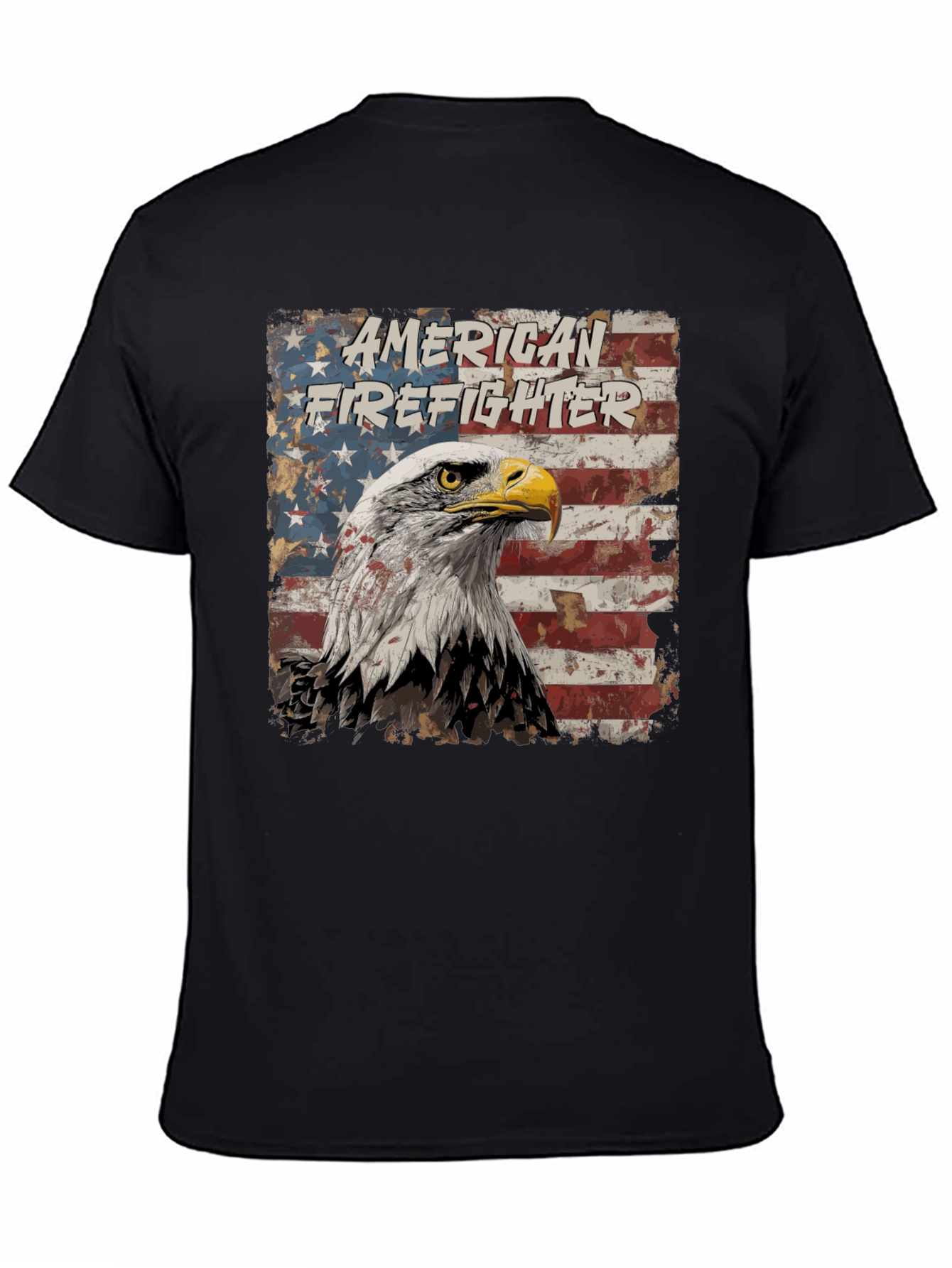 American Firefighter Eagle T-Shirt