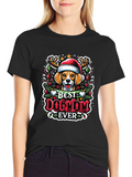 Best Dog Mom Ever Christmas T-Shirt