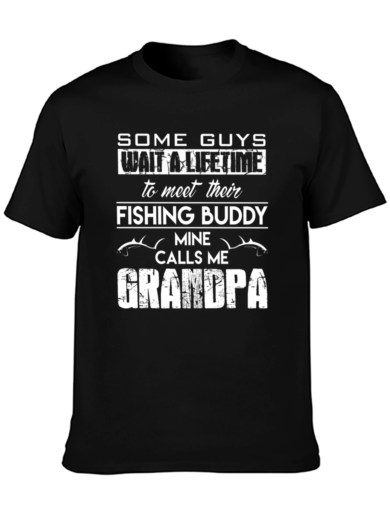 Fishing Buddy Grandpa Tee - Perfect Gift