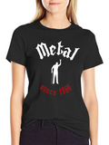 Metal Since 1968 Graphic T-Shirt