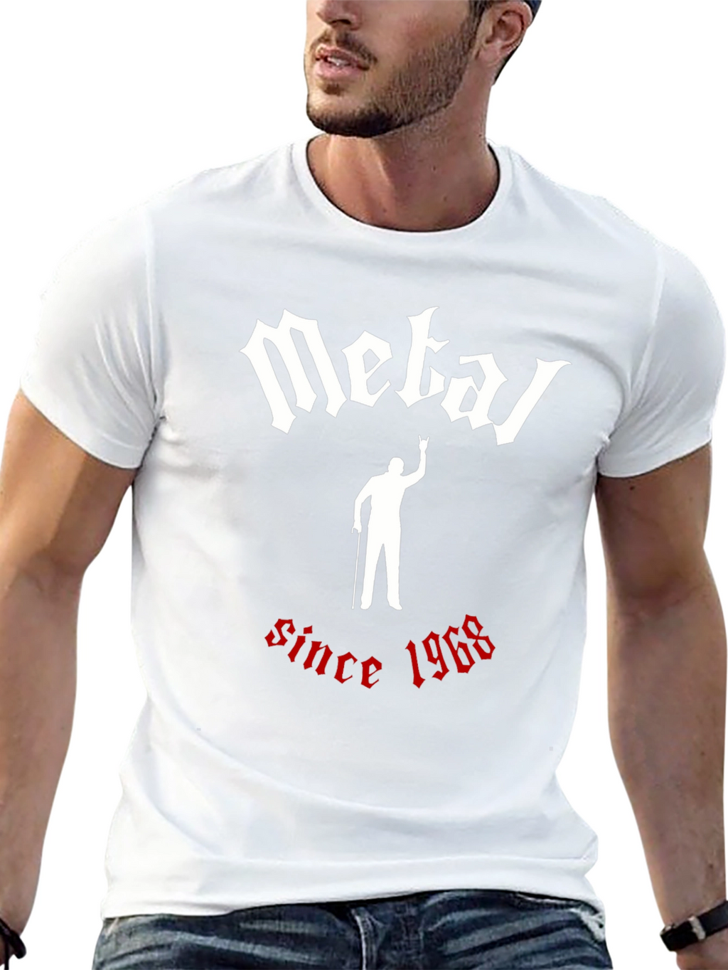 Metal Since 1968 Graphic T-Shirt