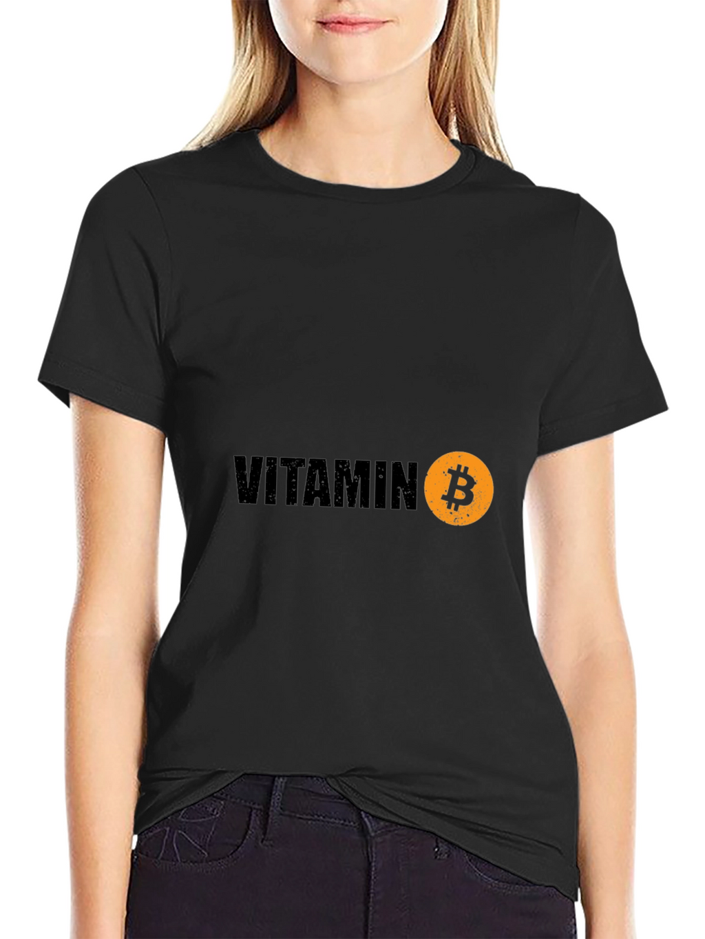 Vitamin B Bitcoin Black T-Shirt