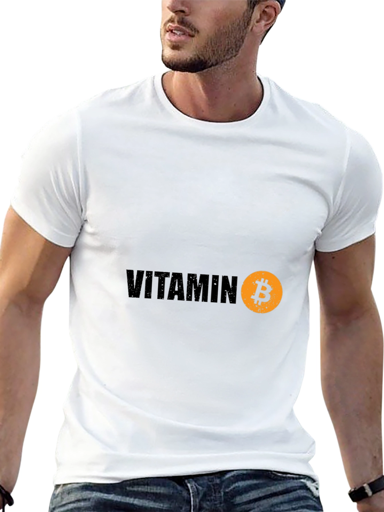 Vitamin B Bitcoin Black T-Shirt