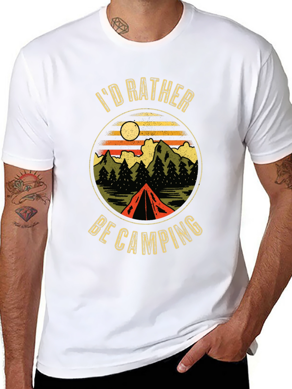 Camping Graphic T-Shirt