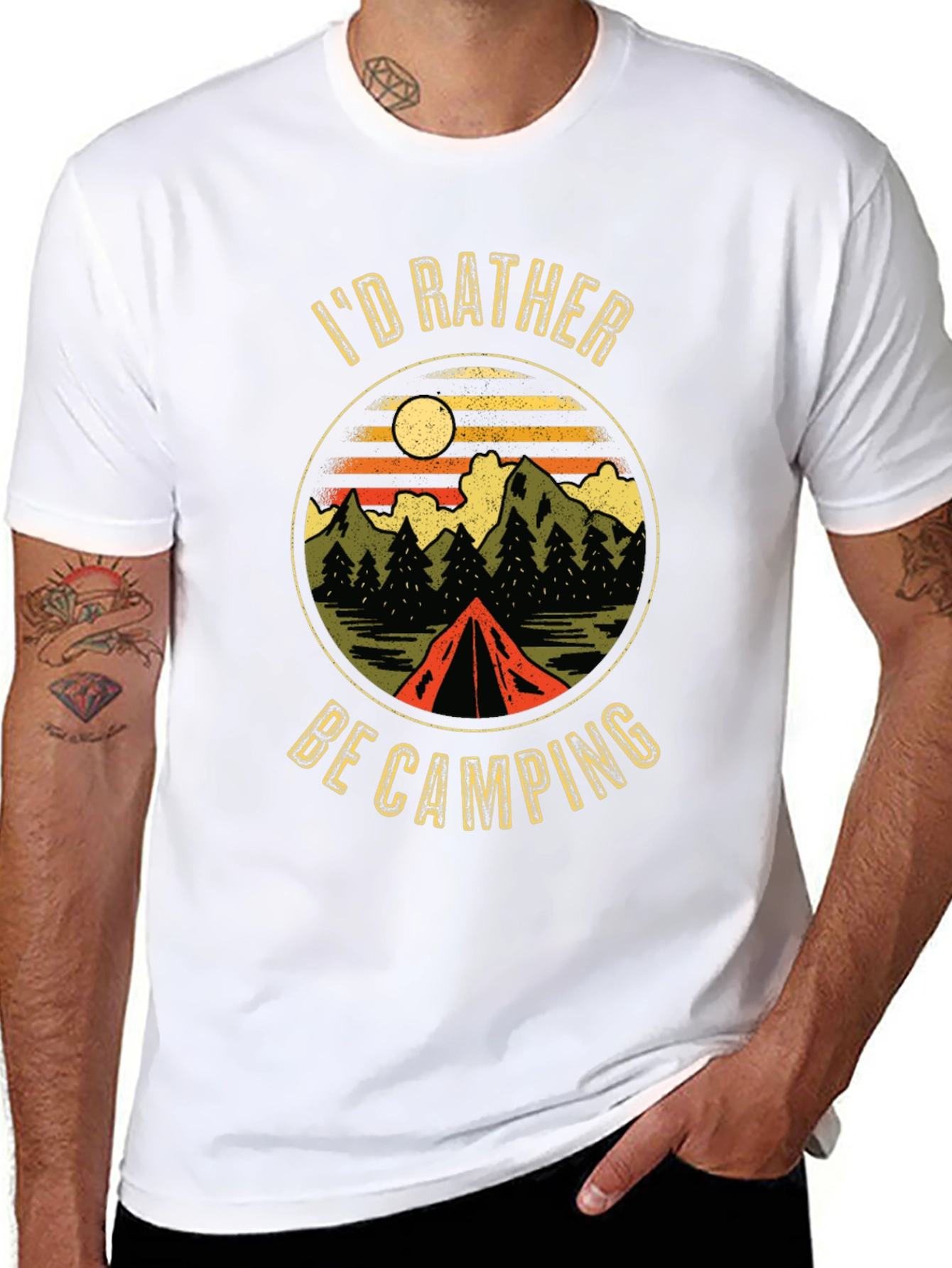 Camping Graphic T-Shirt