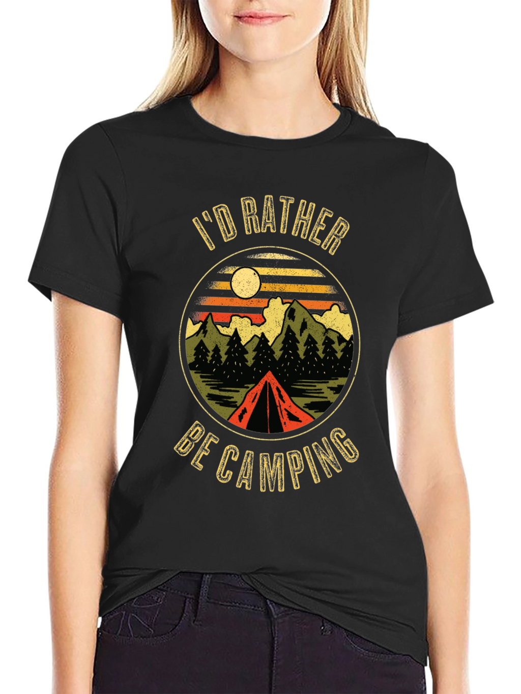 Camping Graphic T-Shirt