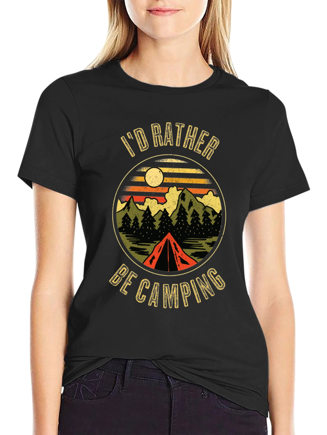 Camping Graphic T-Shirt