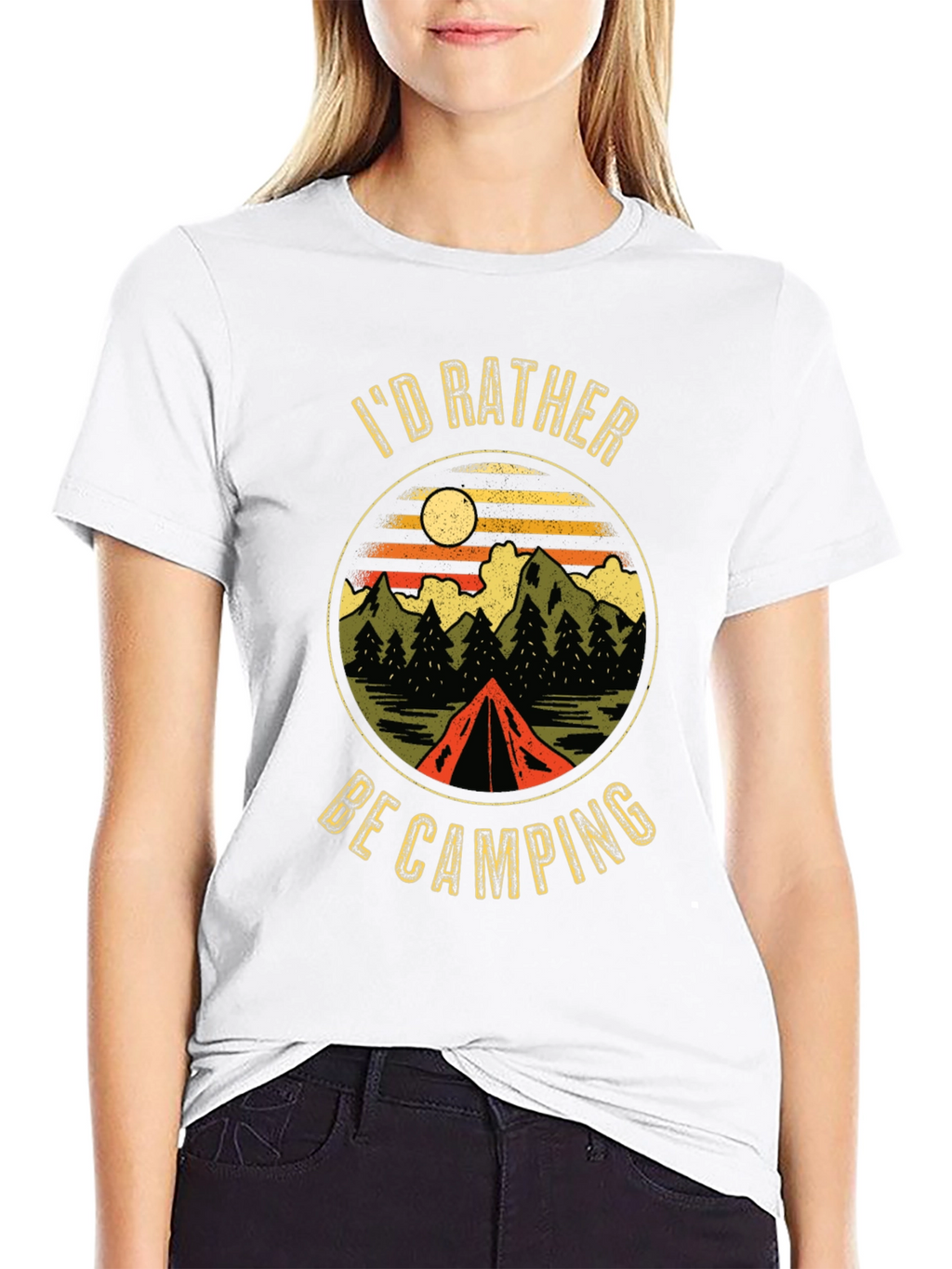 Camping Graphic T-Shirt