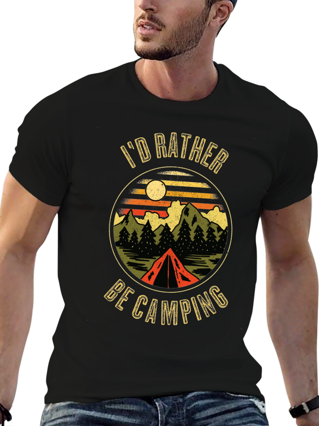 Camping Graphic T-Shirt