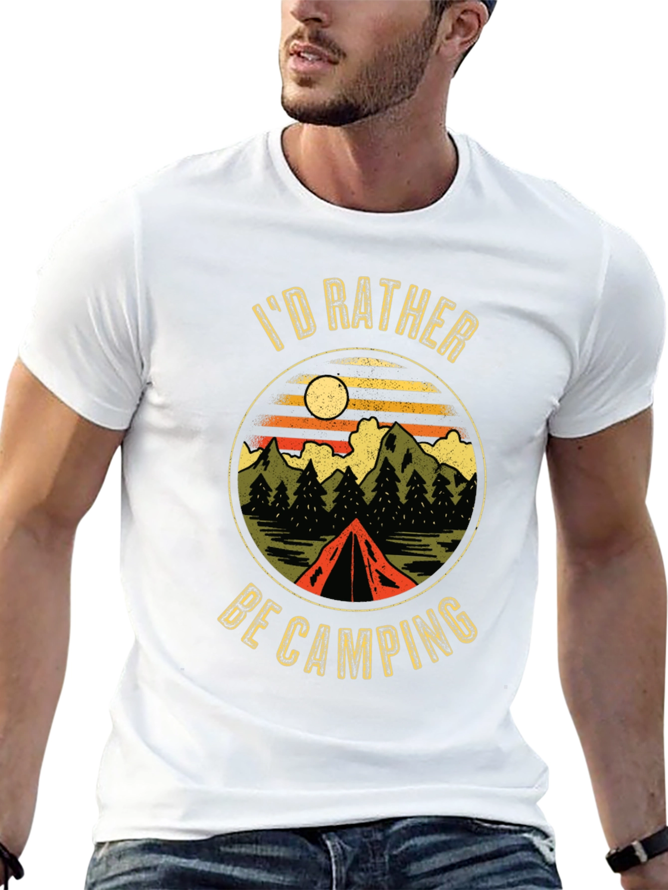 Camping Graphic T-Shirt