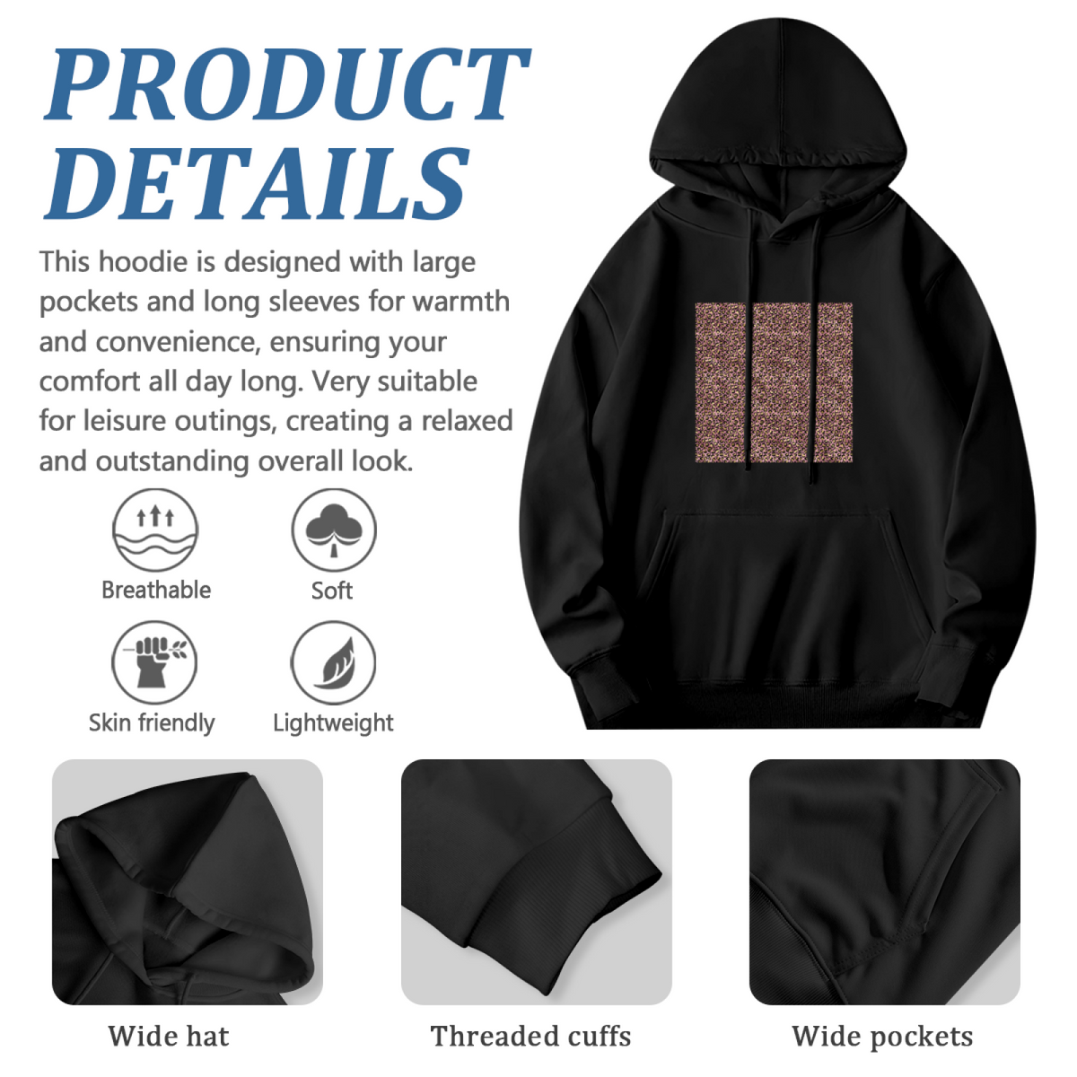 Pop Art Hoodie - Fun Graphic Design Sweatshirt #0533