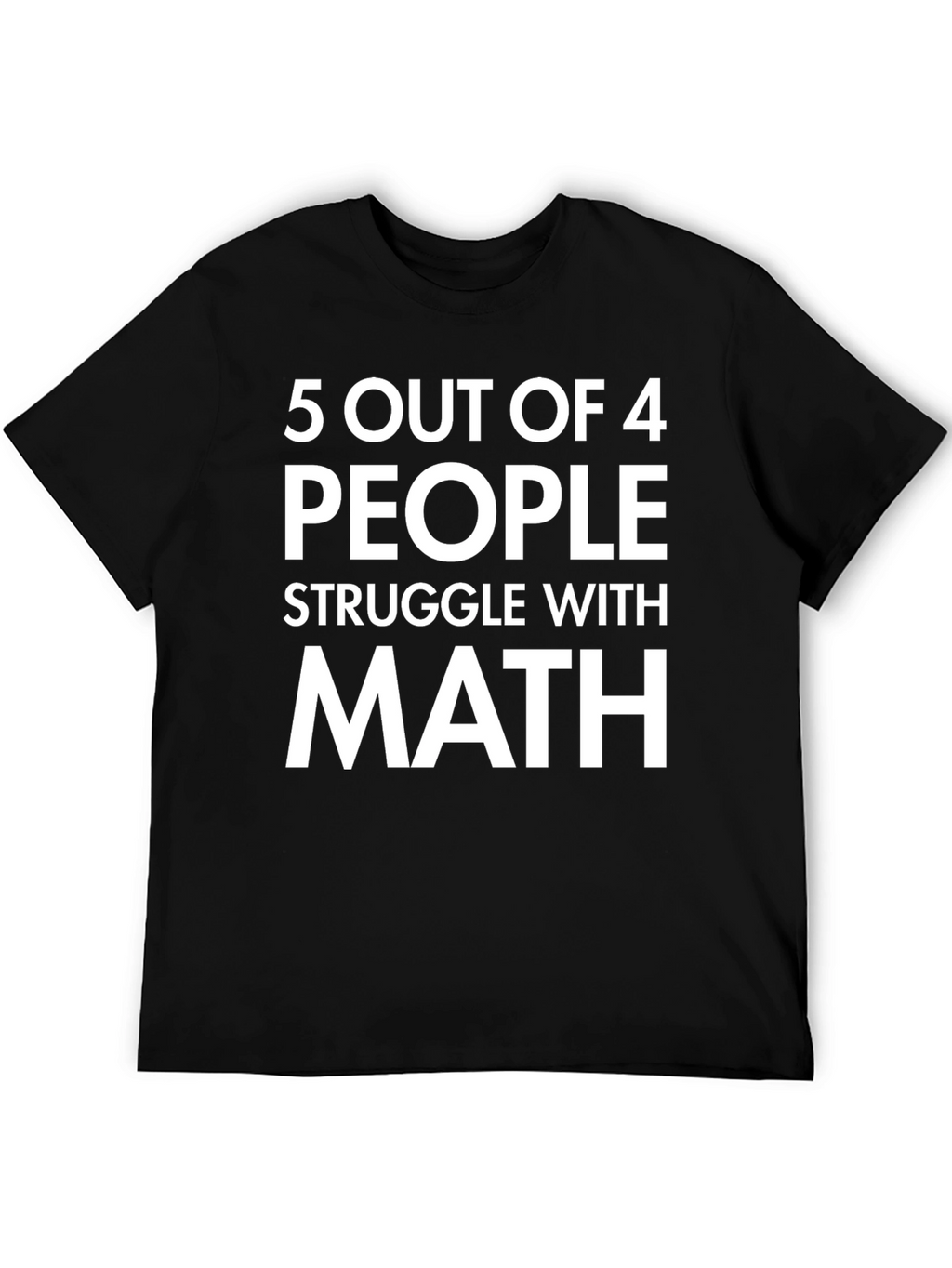 Funny Math Humor Graphic T-Shirt