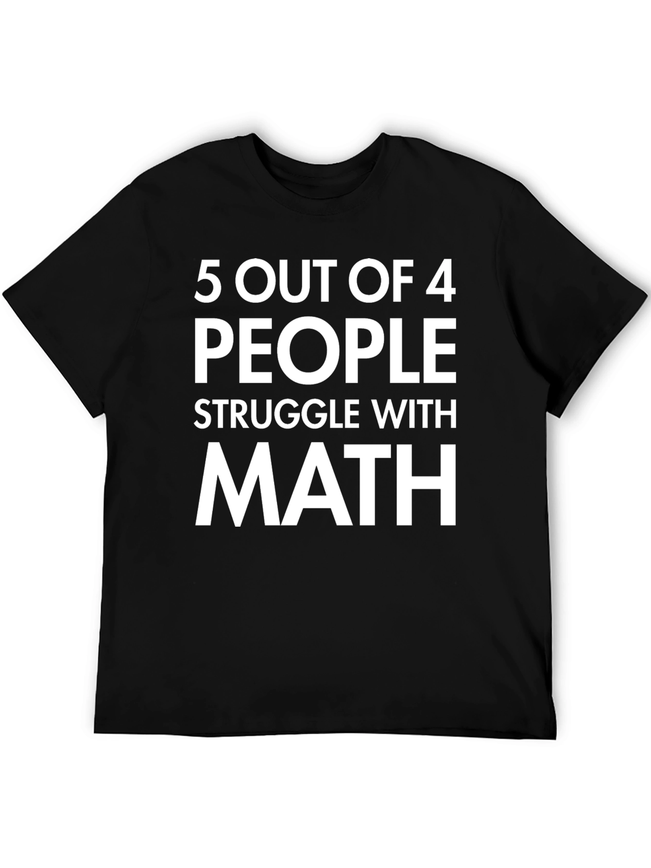 Funny Math Humor Graphic T-Shirt