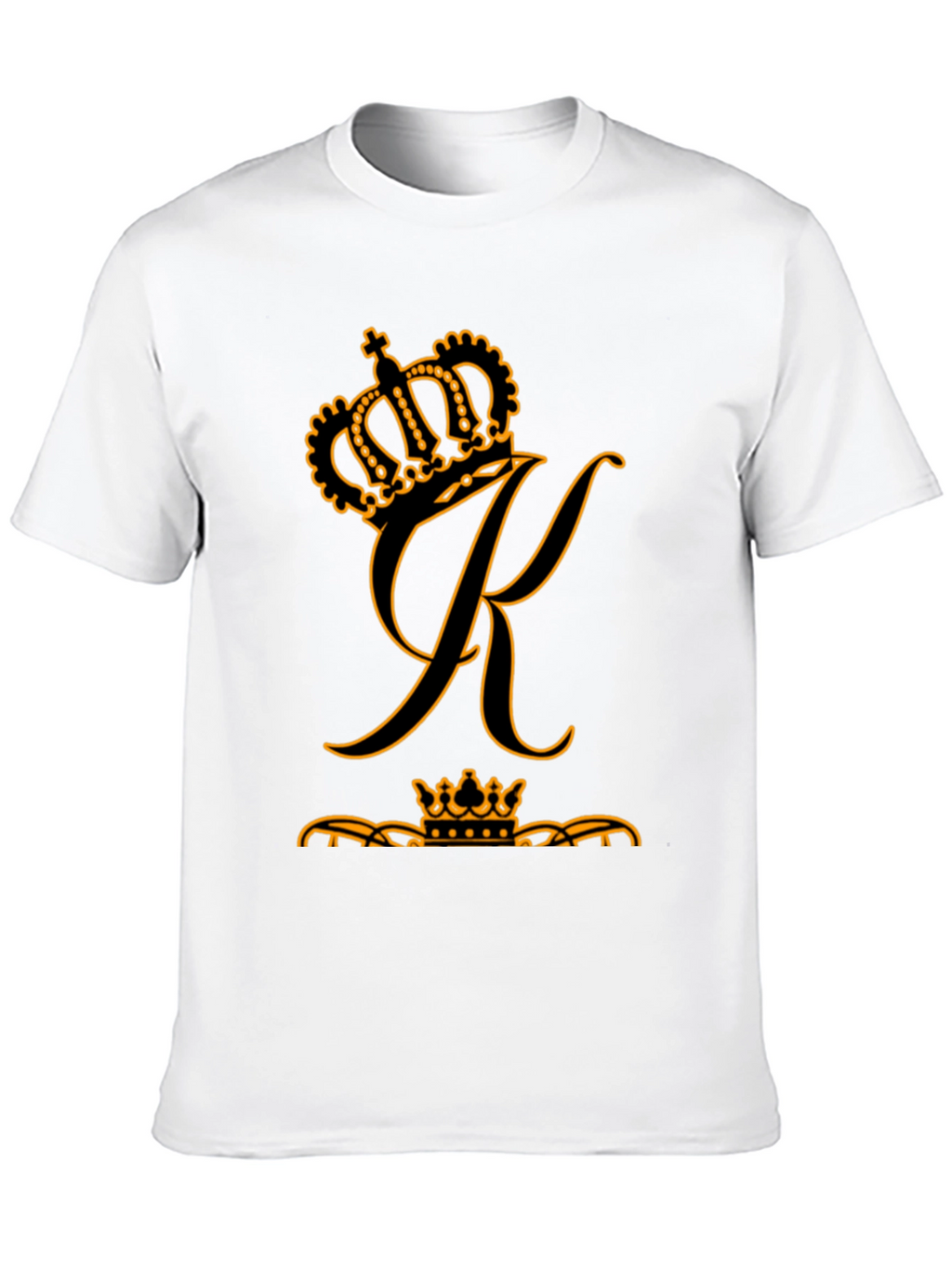 Crown K Graphic Black T-Shirt