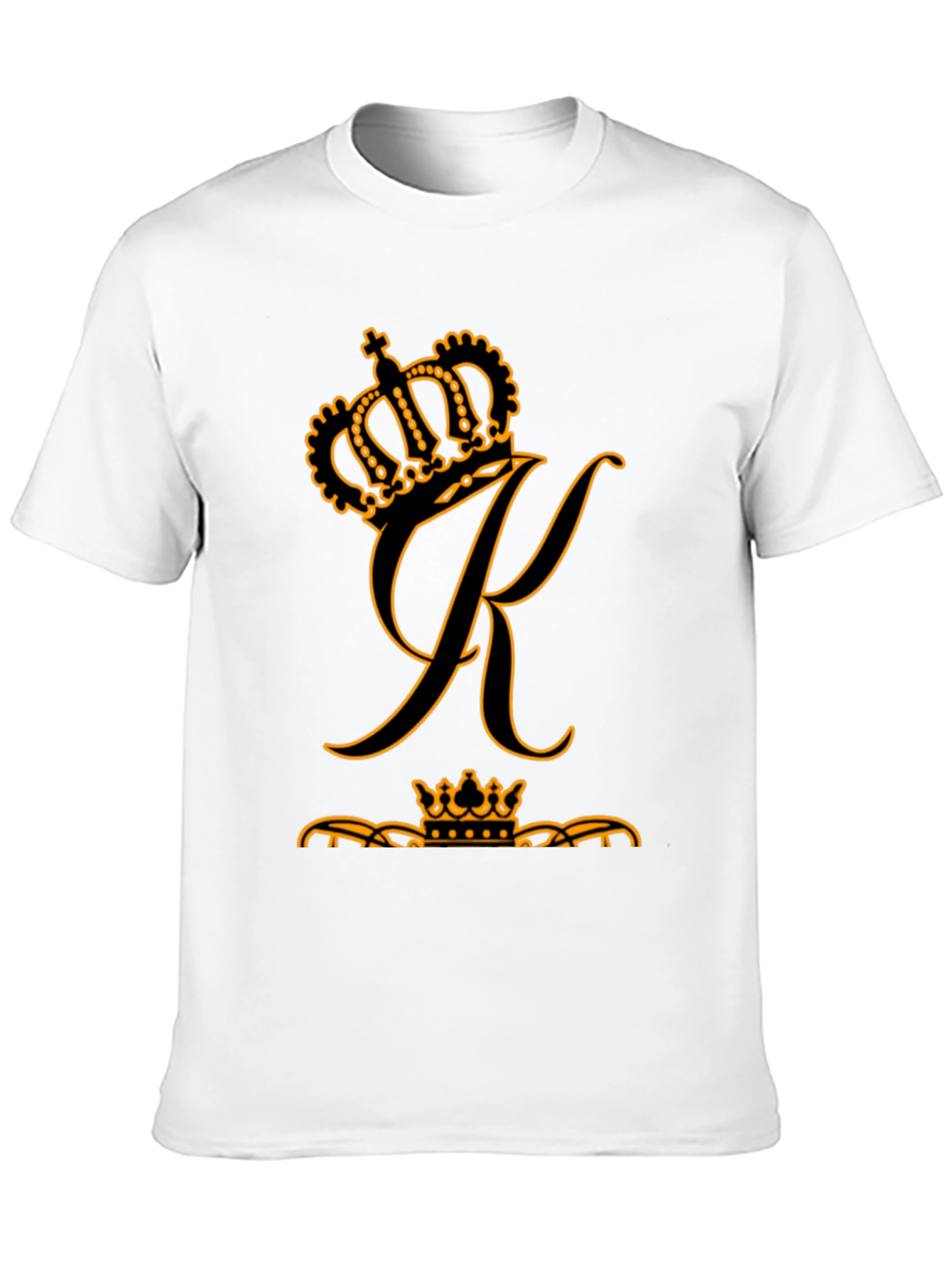 Crown K Graphic Black T-Shirt