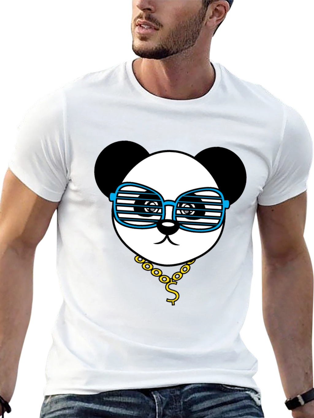 Cool Panda T-Shirt - Hip Hop Style