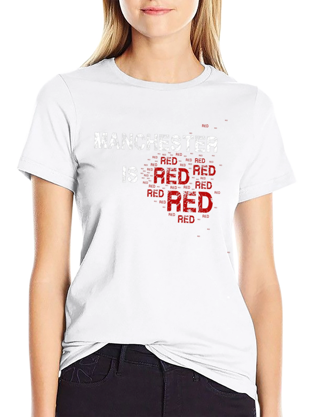 Manchester is Red Graphic Tee