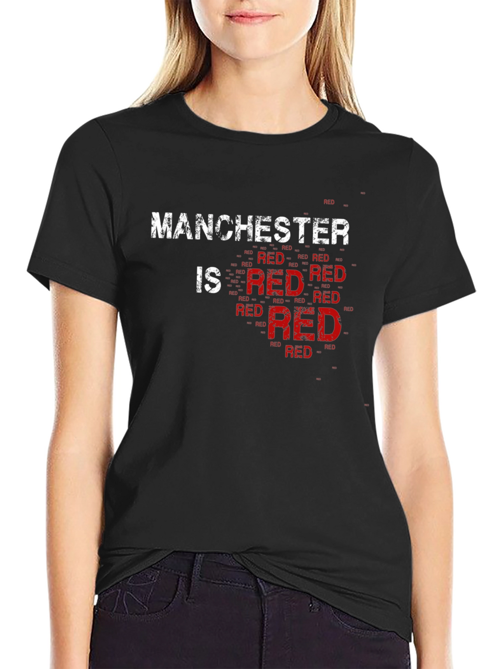 Manchester is Red Graphic Tee