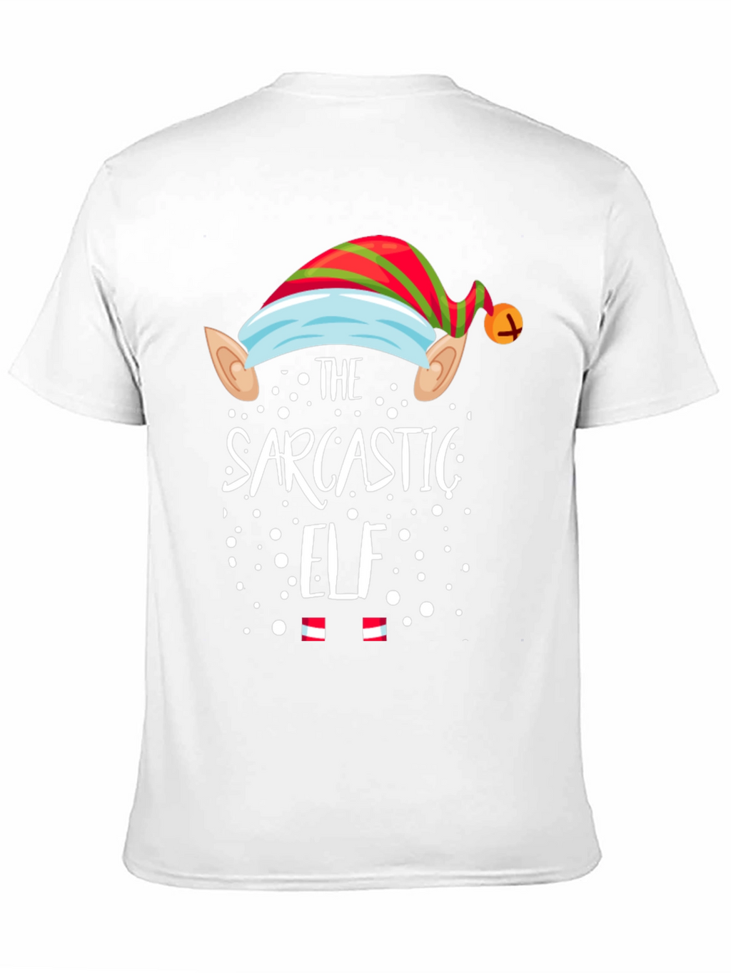 Sarcastic Elf Christmas Graphic Tee