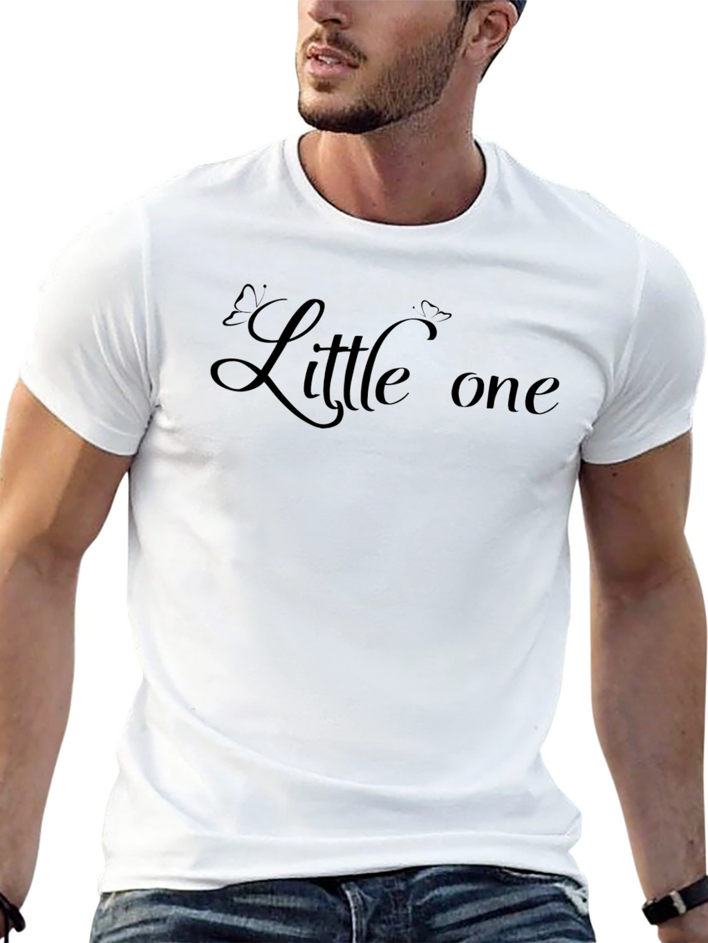 Little One Black T-Shirt Casual Wear