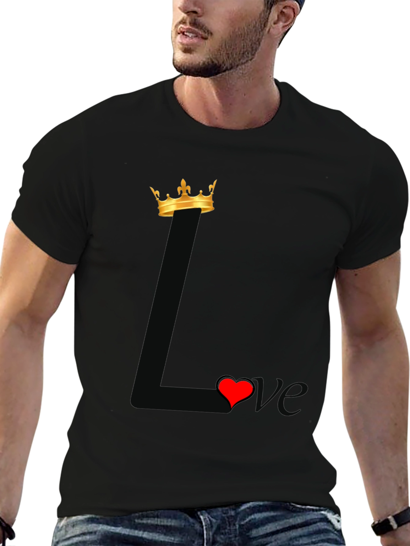 King of Hearts Graphic T-Shirt