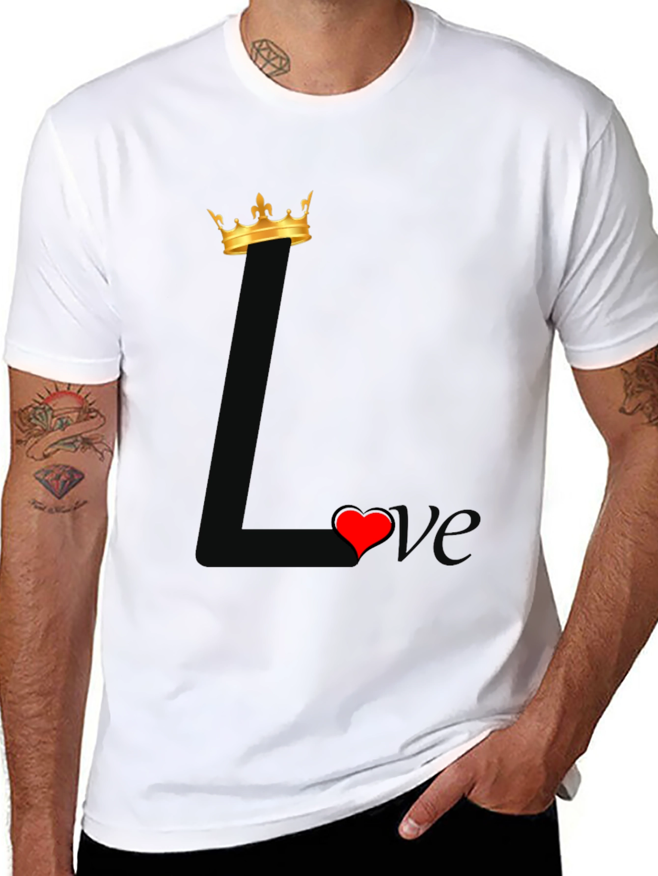 King of Hearts Graphic T-Shirt