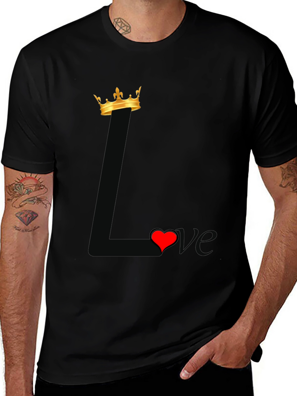 King of Hearts Graphic T-Shirt