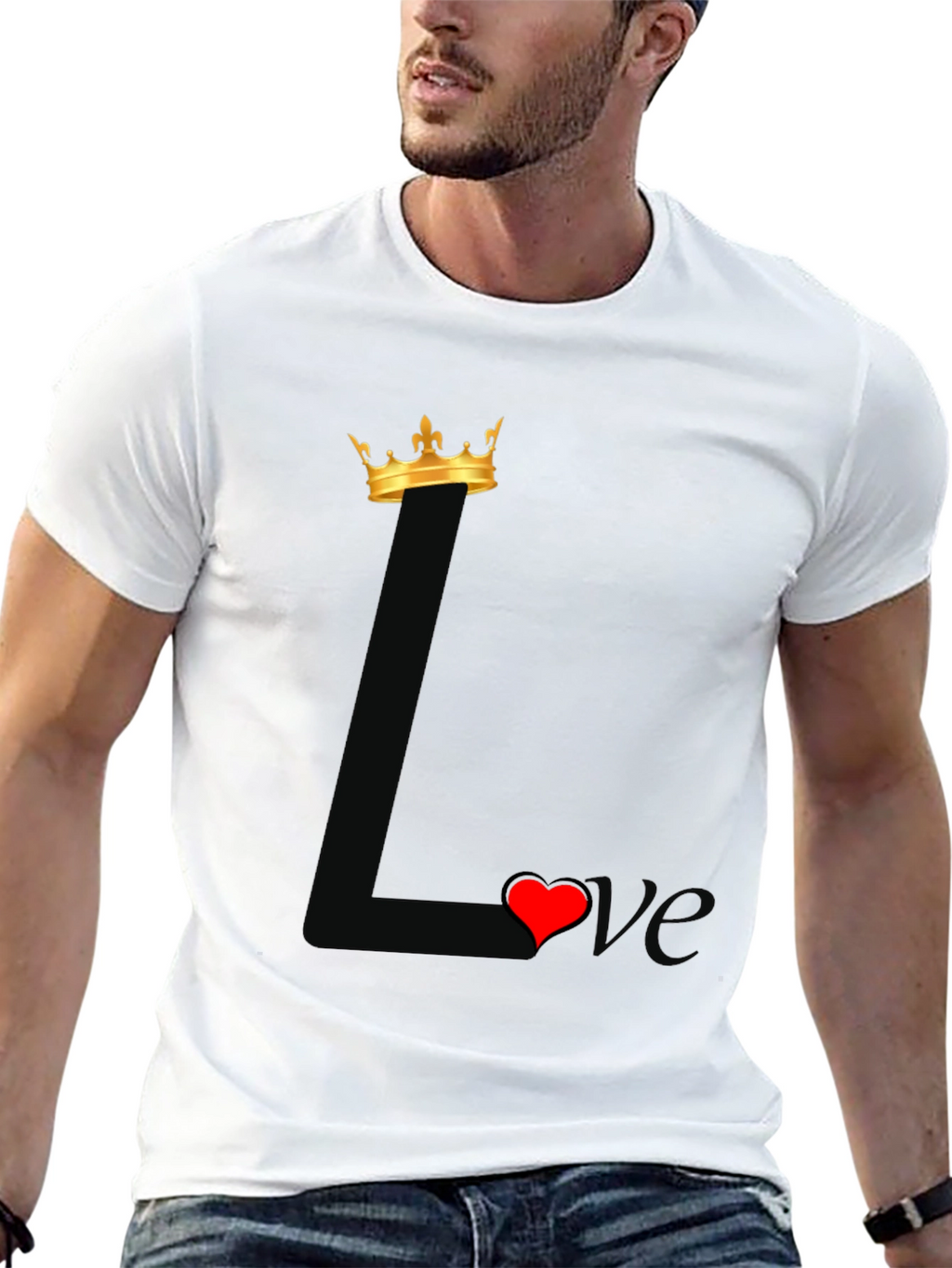 King of Hearts Graphic T-Shirt