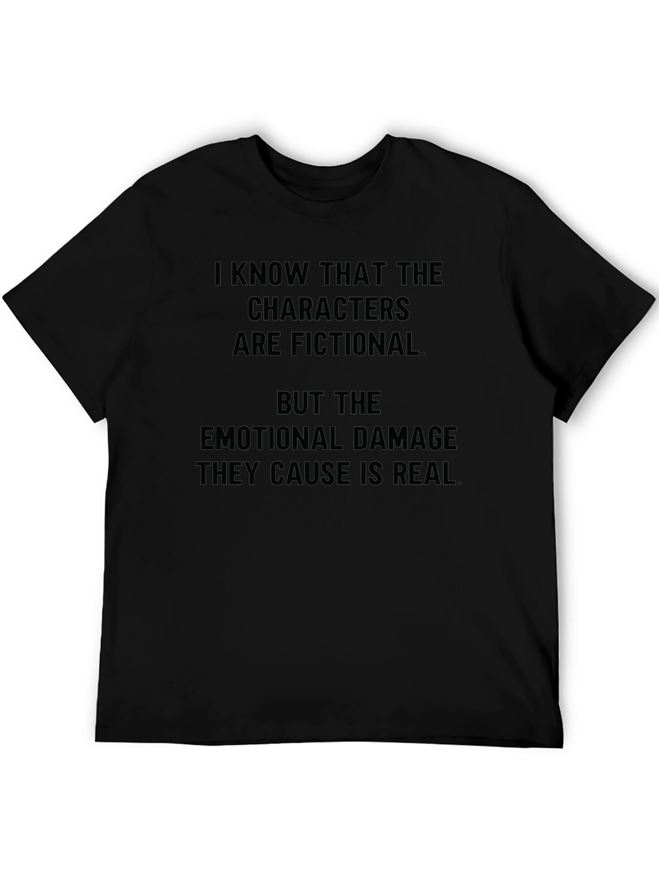 Fictional Characters Emotional Damage T-Shirt