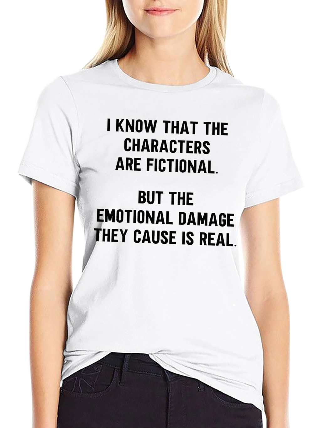 Fictional Characters Emotional Damage T-Shirt