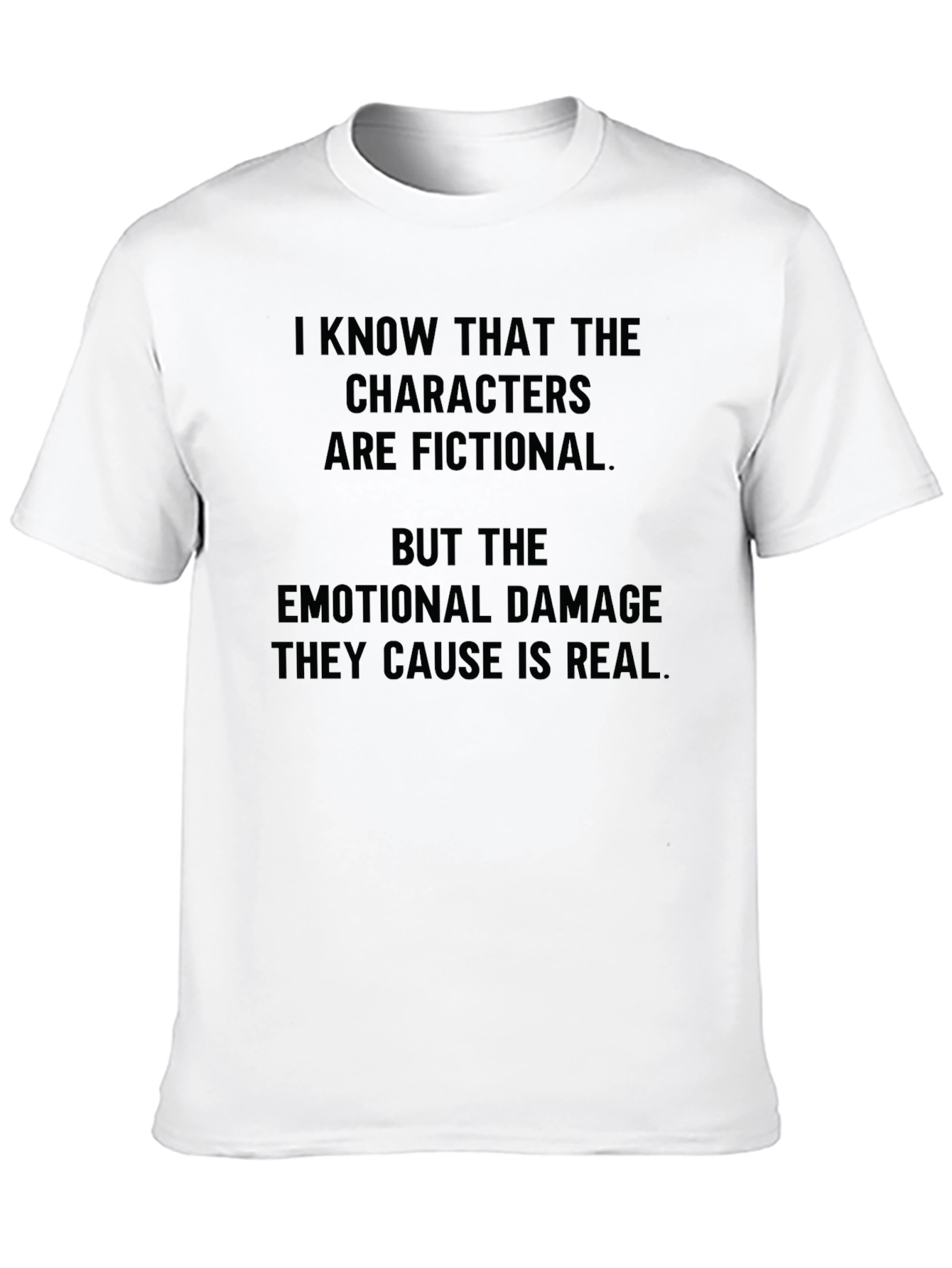 Fictional Characters Emotional Damage T-Shirt