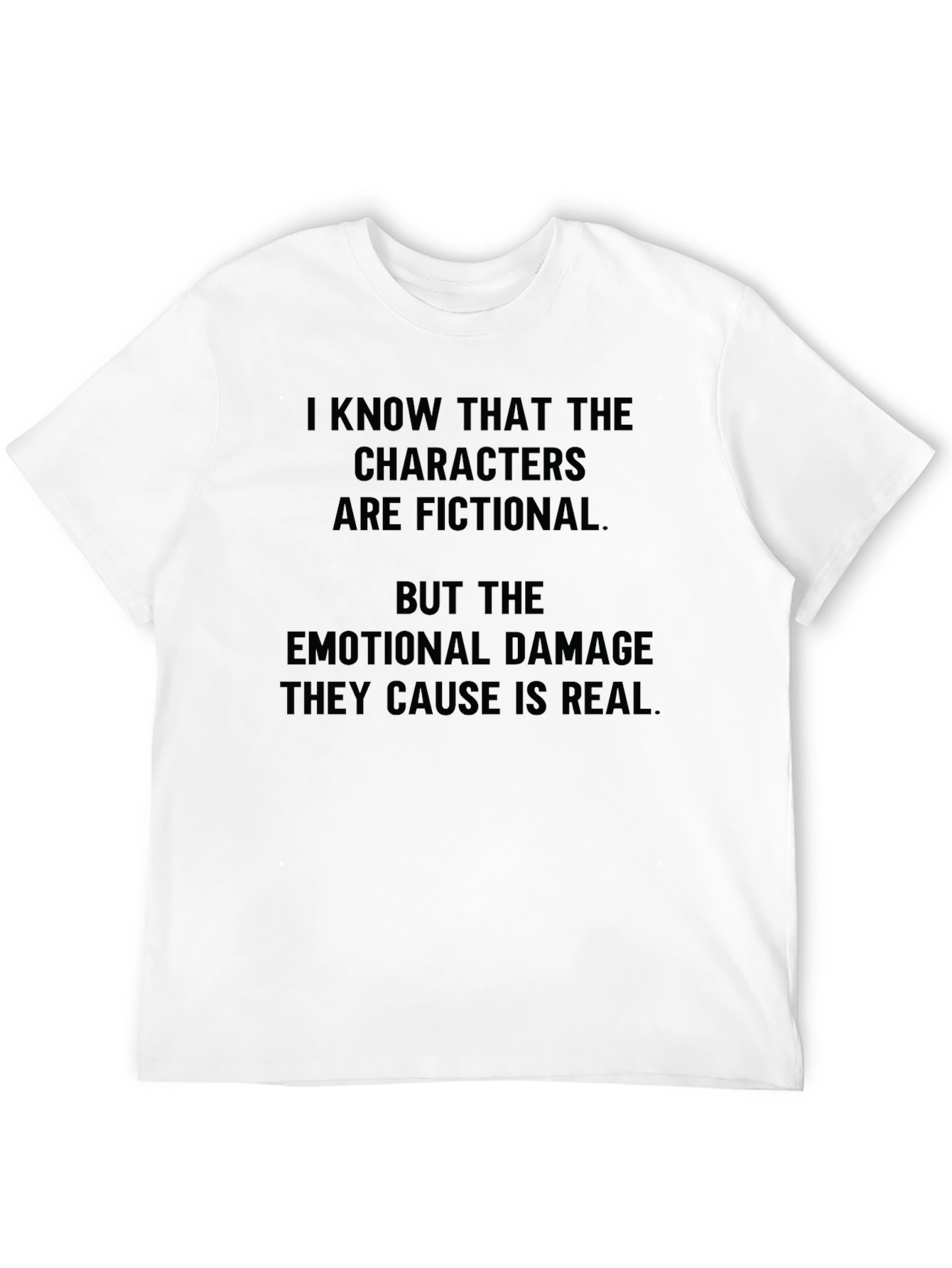 Fictional Characters Emotional Damage T-Shirt