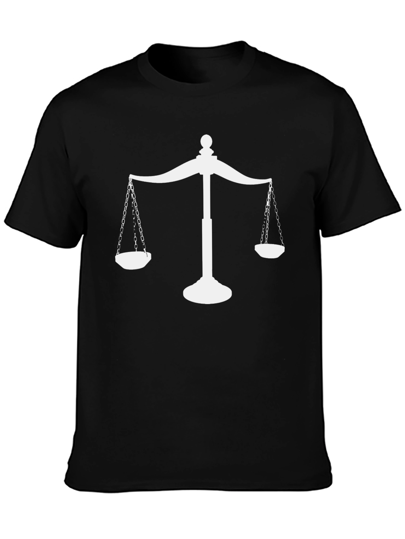 Scales of Justice Graphic T-Shirt - Law & Order Tee