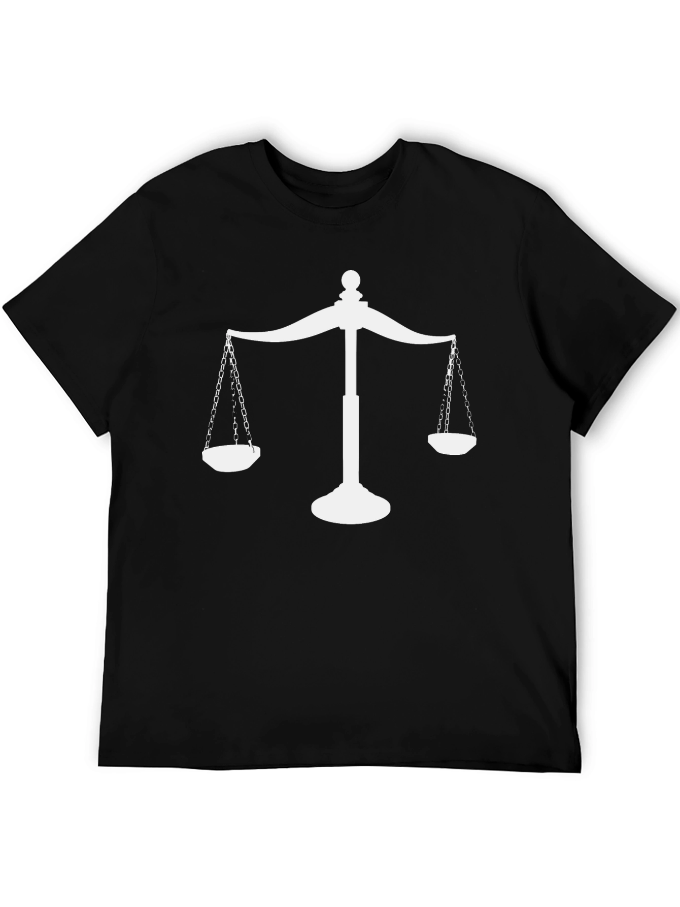 Scales of Justice Graphic T-Shirt - Law & Order Tee