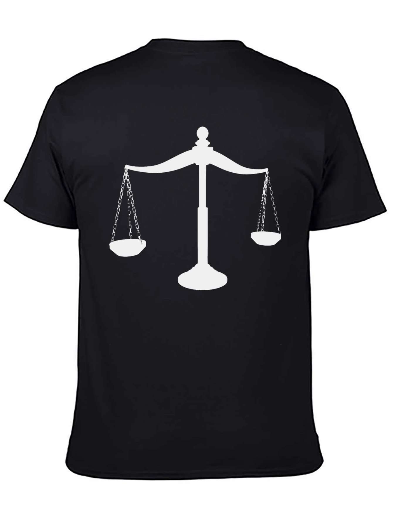 Scales of Justice Graphic T-Shirt - Law & Order Tee
