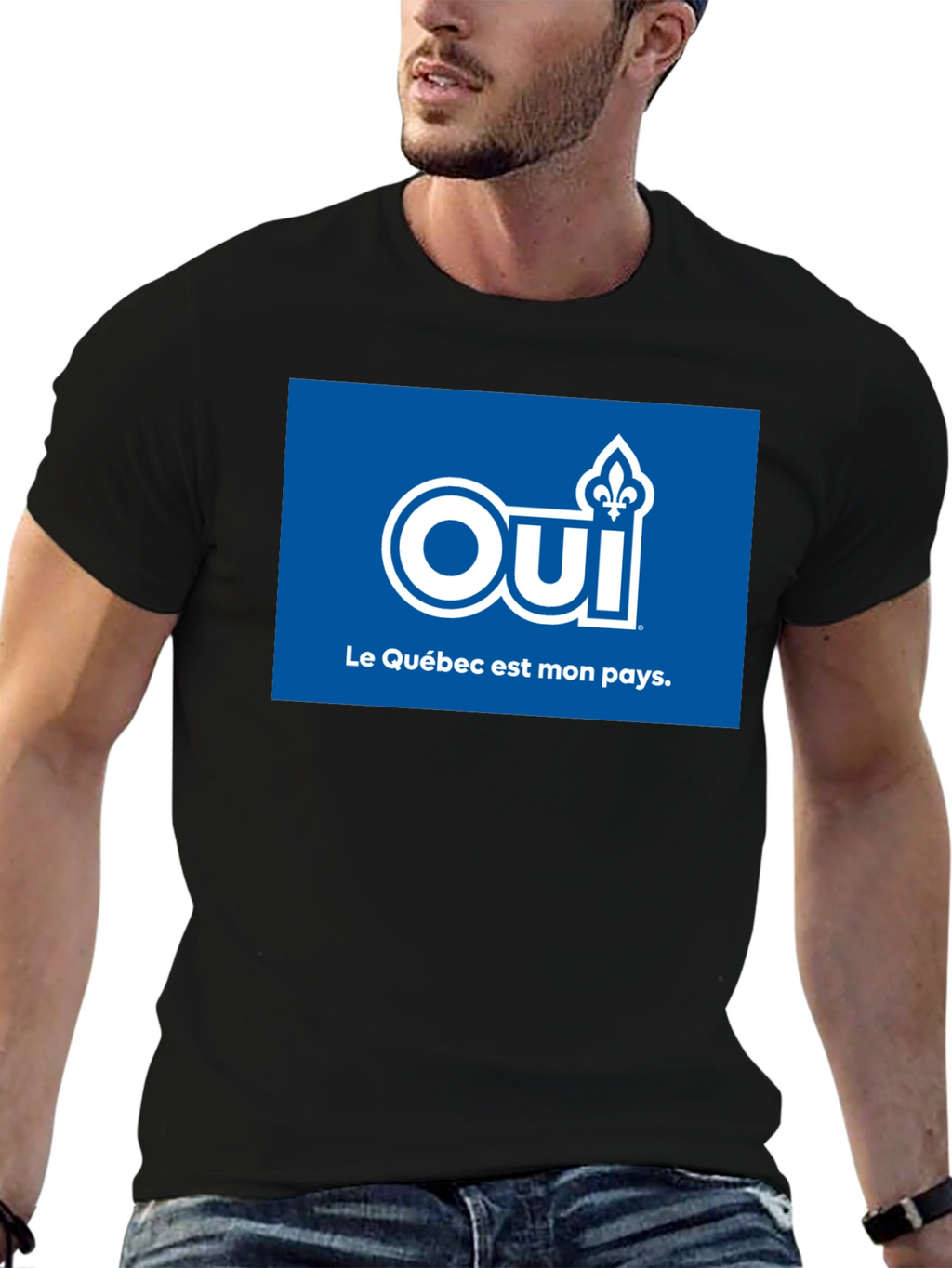 Quebec Oui Le Québec est mon pays T-Shirt