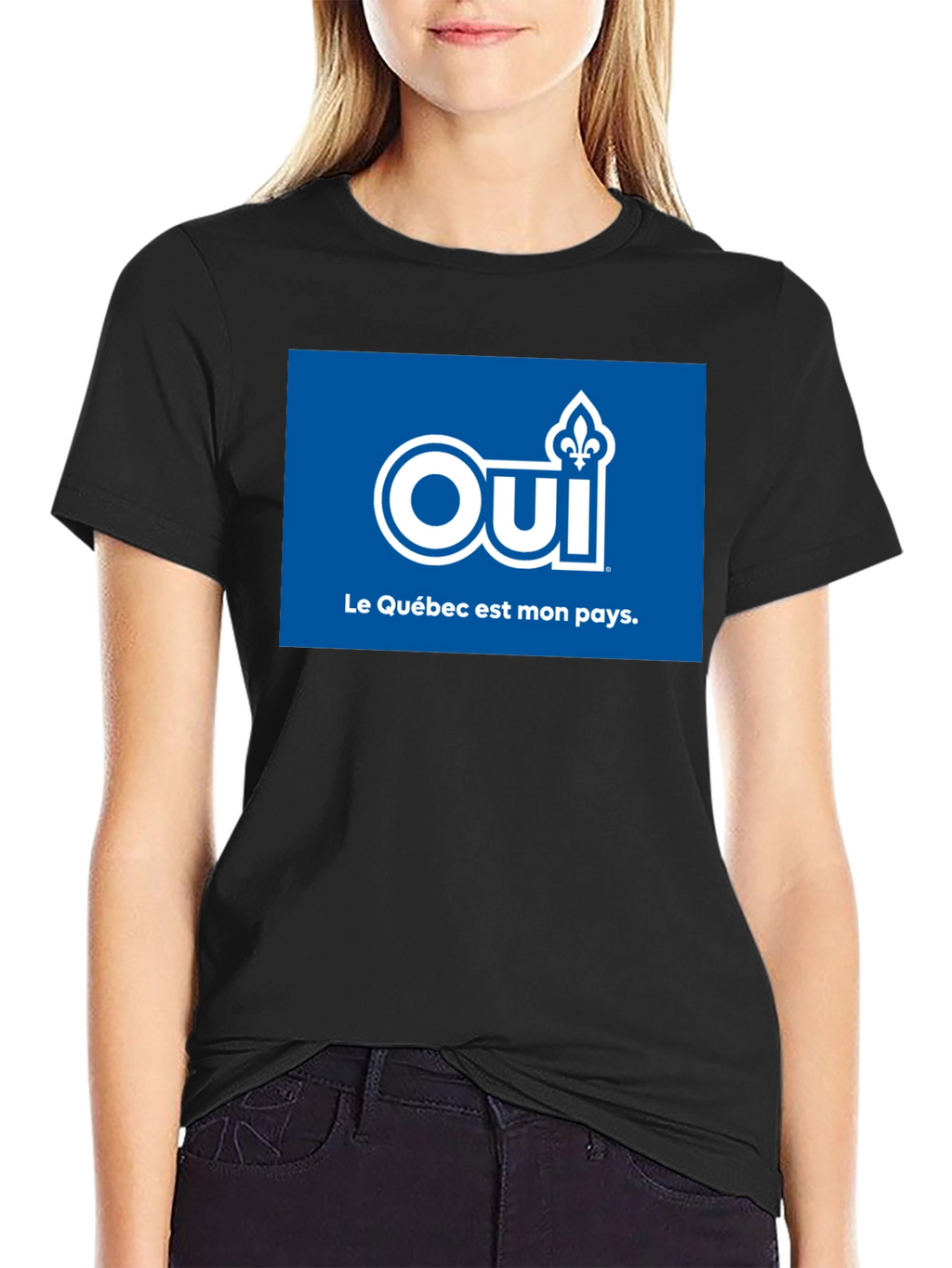Quebec Oui Le Québec est mon pays T-Shirt