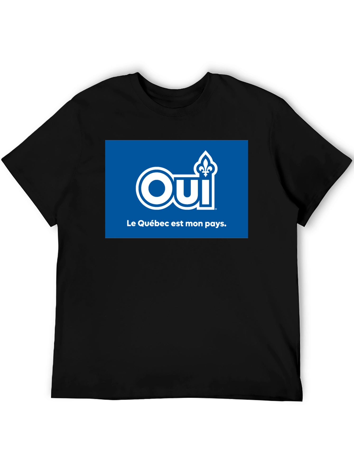 Quebec Oui Le Québec est mon pays T-Shirt