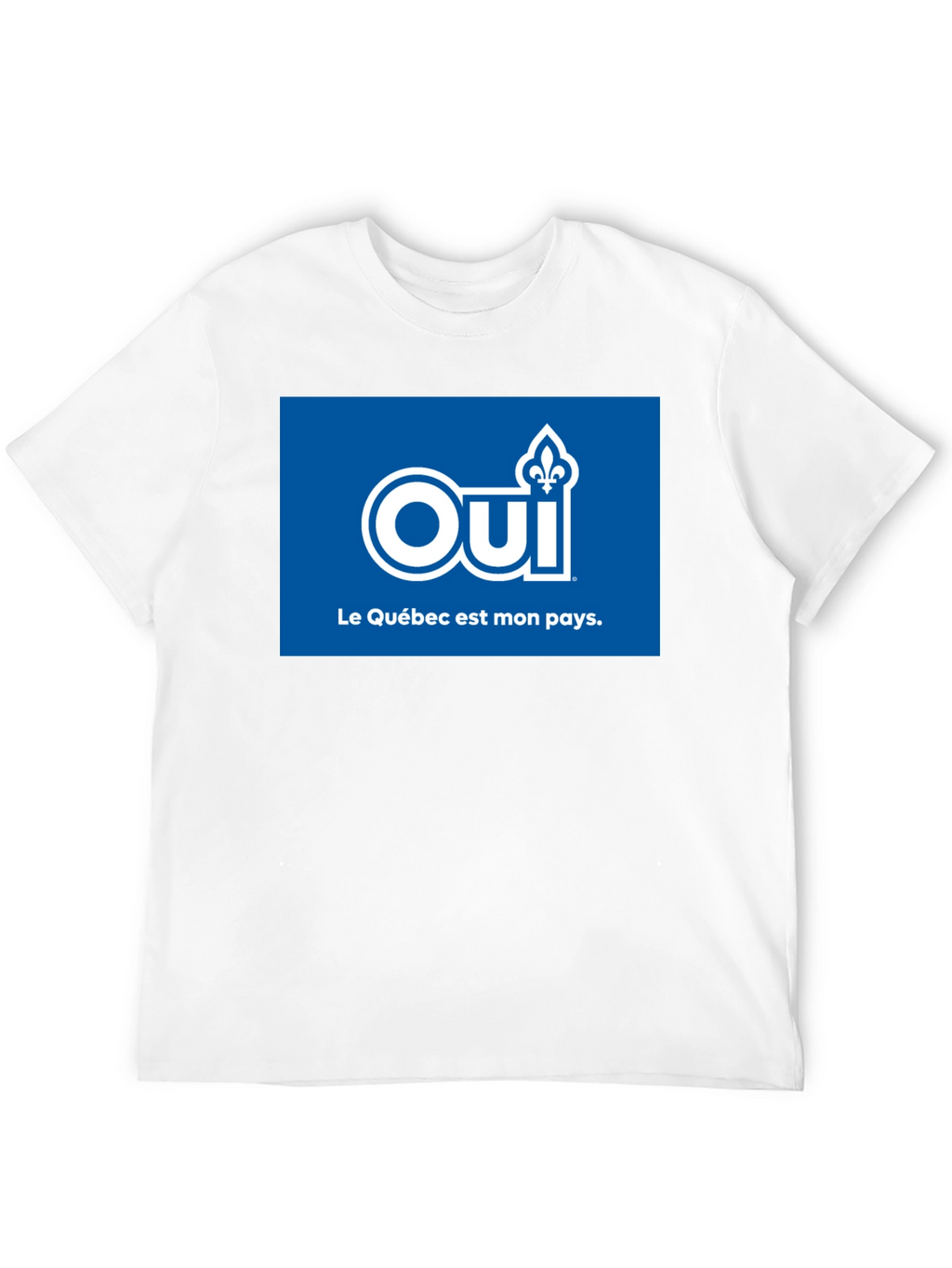 Quebec Oui Le Québec est mon pays T-Shirt