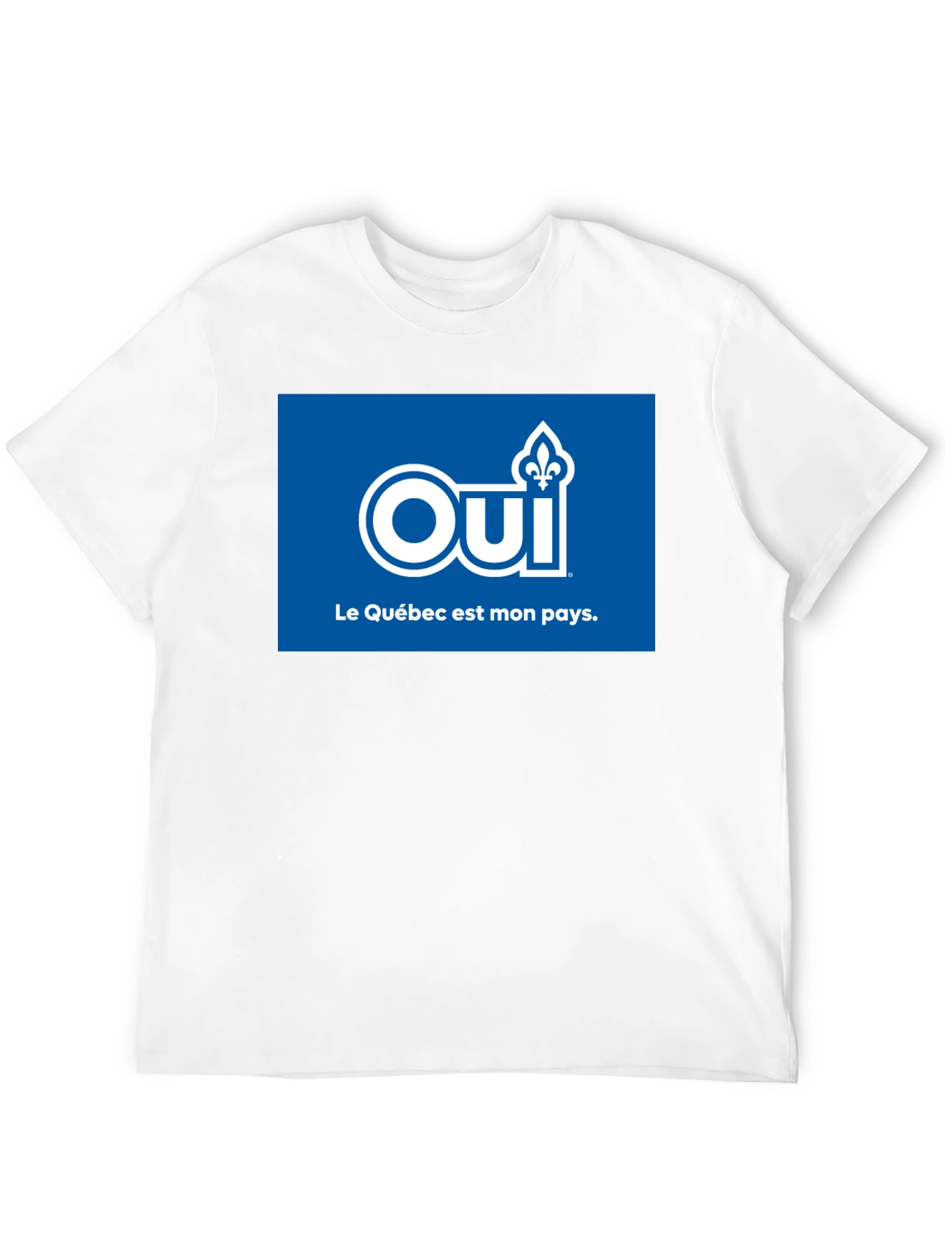 Quebec Oui Le Québec est mon pays T-Shirt