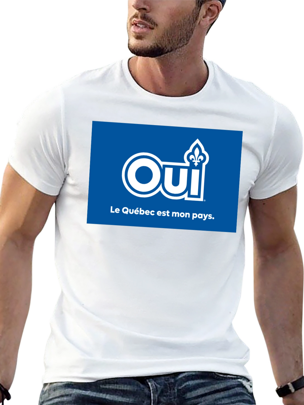 Quebec Oui Le Québec est mon pays T-Shirt