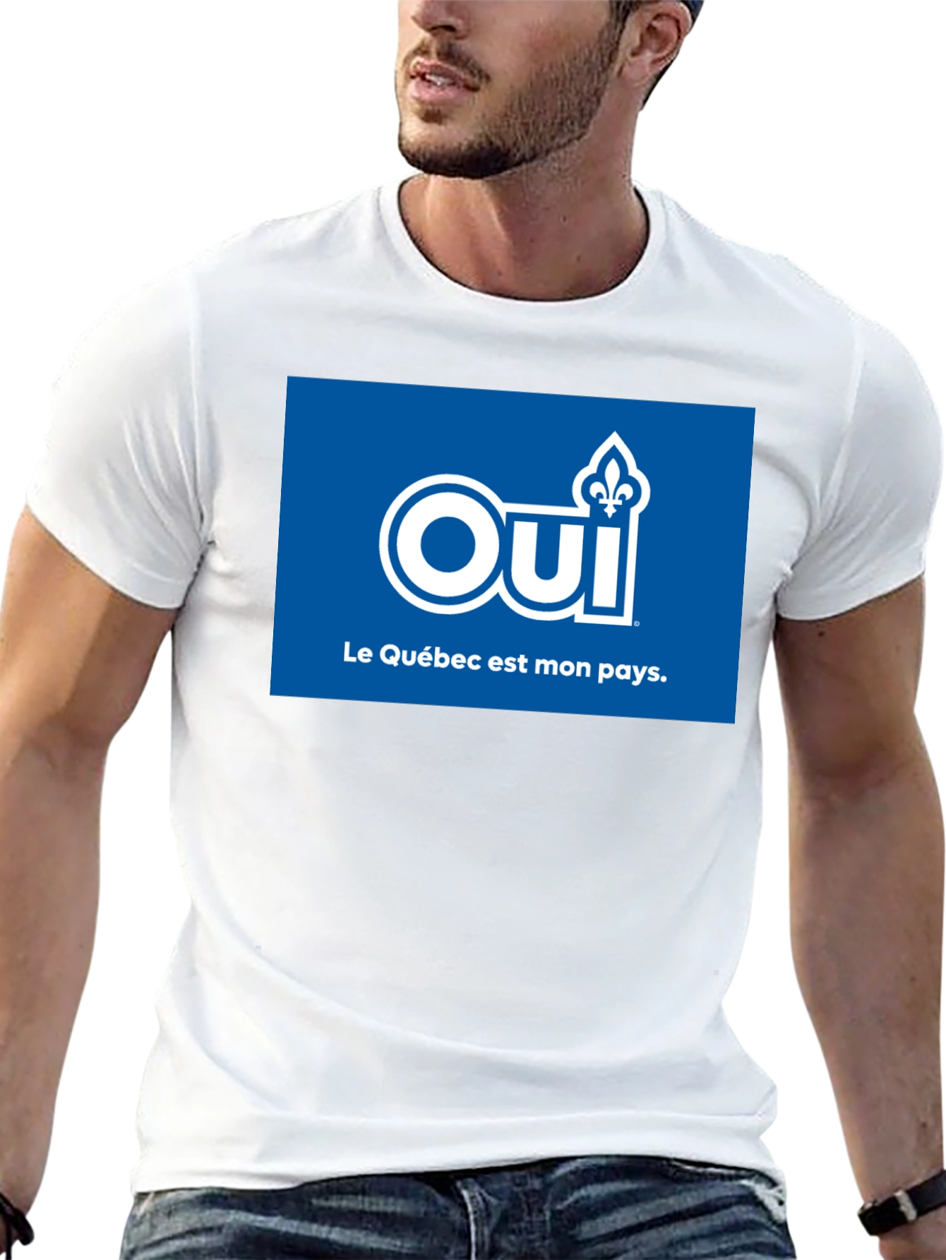 Quebec Oui Le Québec est mon pays T-Shirt