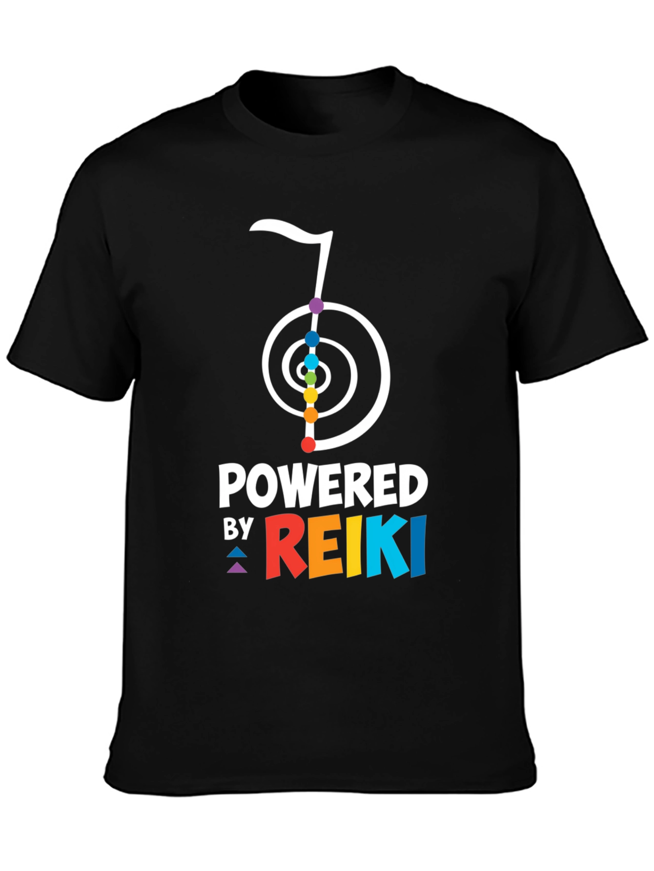 Powered by Reiki Graphic T-Shirt