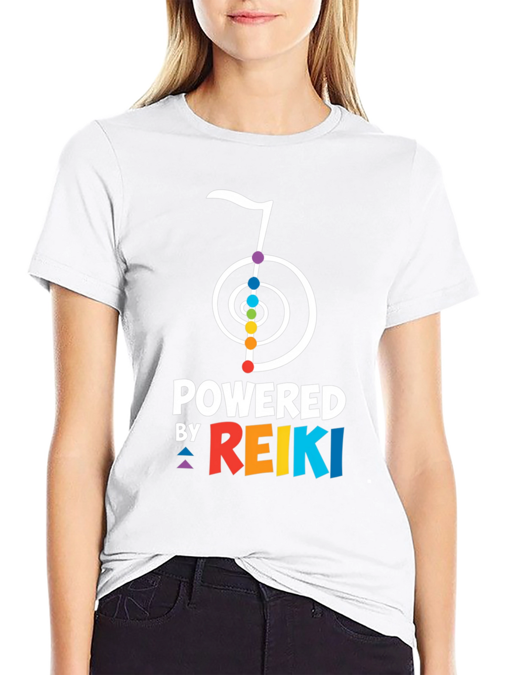Powered by Reiki Graphic T-Shirt